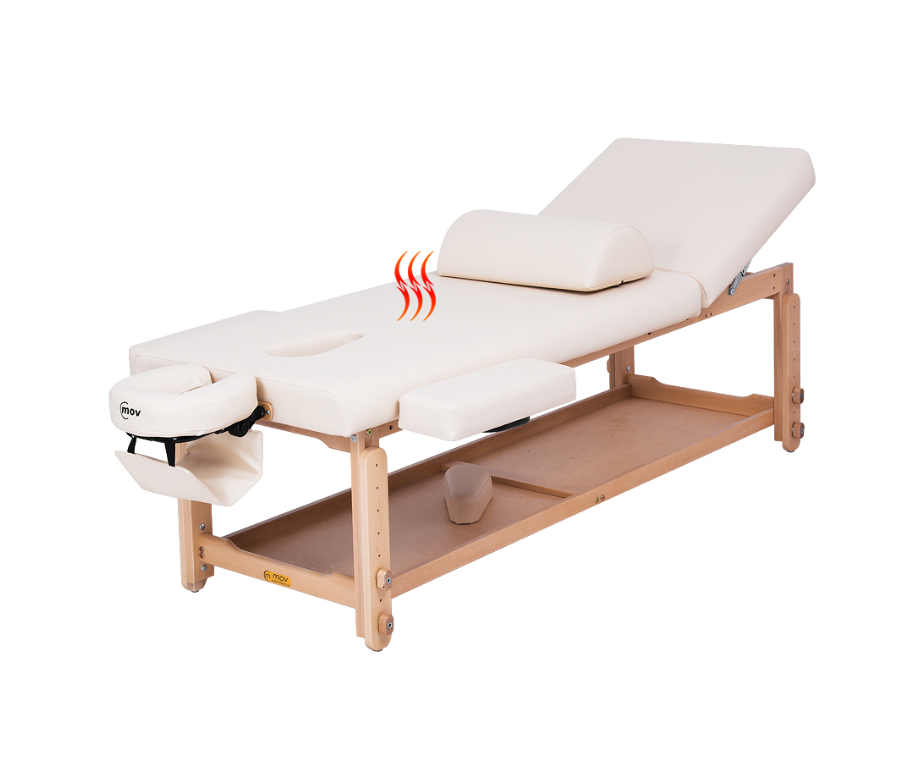 Table de massage fixe Spa Max deux zones avec chauffage - Fabriquée sur mesure en Pologne