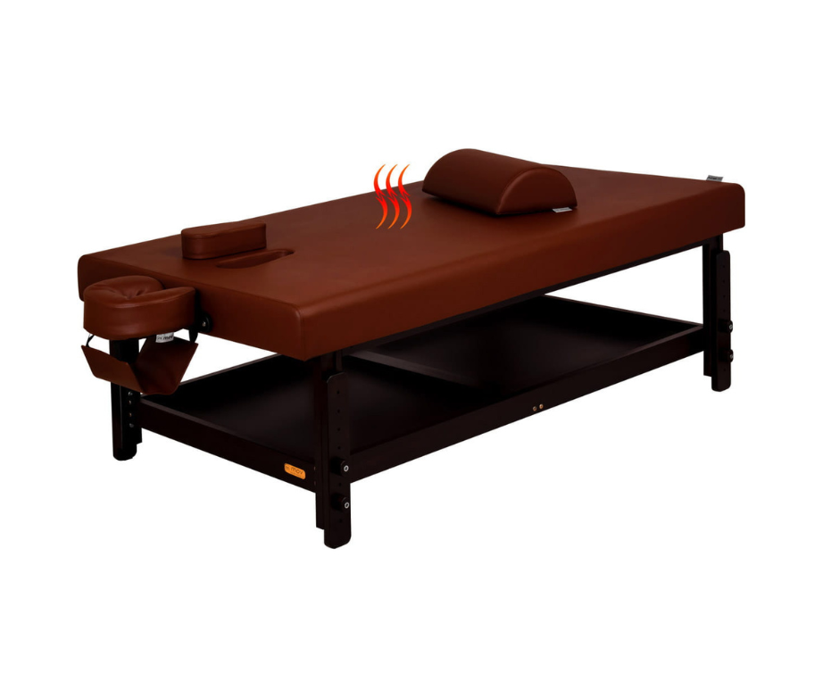 Table de massage fixe Thaï Nui avec chauffage - Fabriquée sur mesure en Pologne