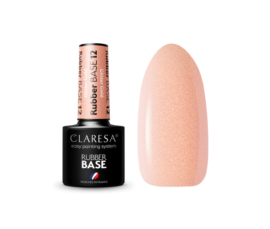 Vernis semi permanent Claresa - Rubber base