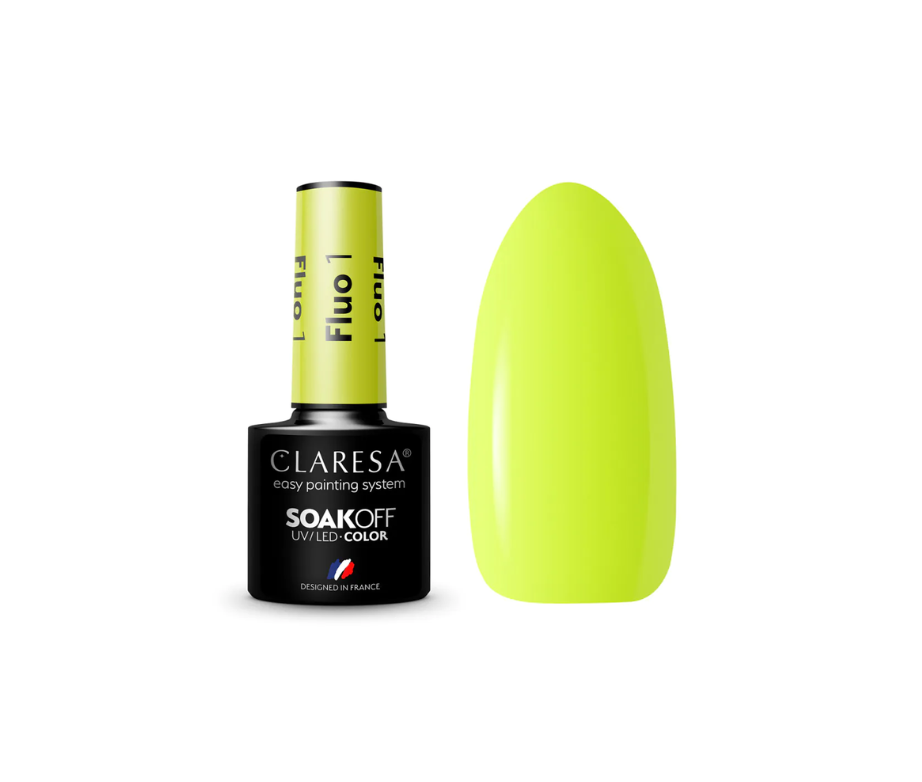 Claresa Vernis semi permanent - Fluo
