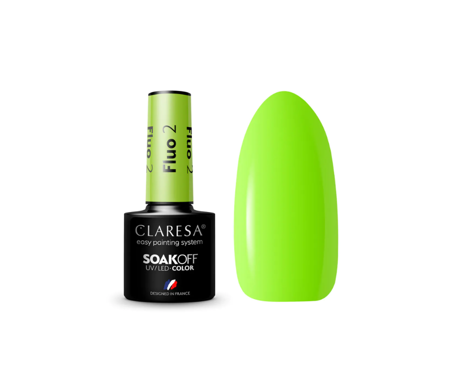 Claresa Vernis semi permanent - Fluo