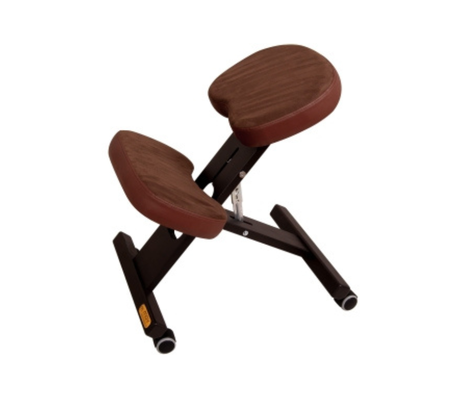 Chaise ergonomique assis-genoux avec roulettes