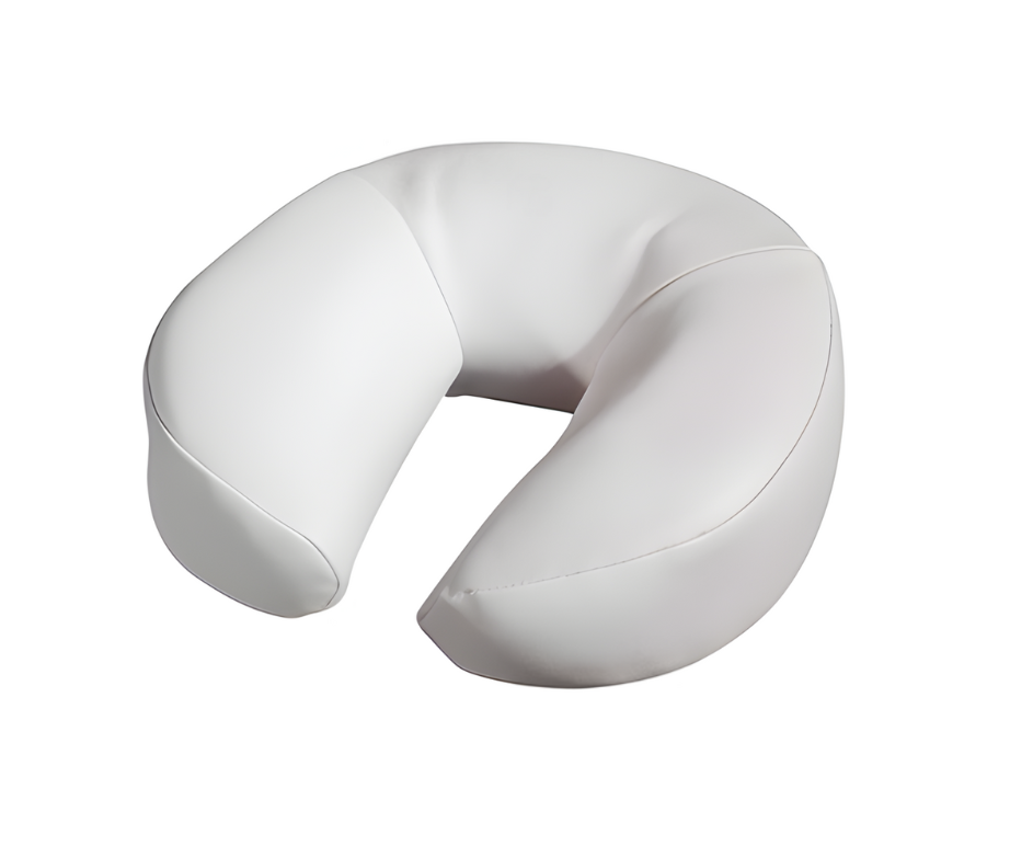 Cushion for massage table headrest - White