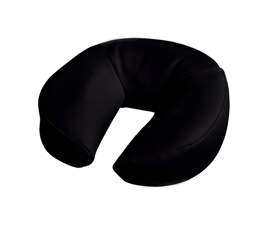 Cushion for massage table headrest - Black