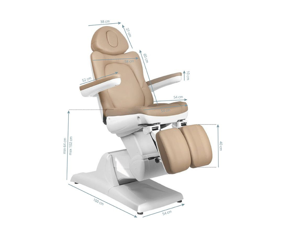 Fauteuil de podologie électrique Dune Duo