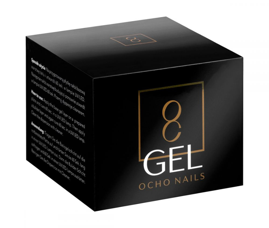 Gel manicure - Pale pink gel
