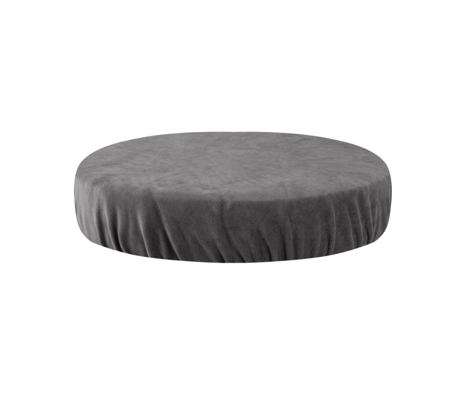 Washable cover for velvet stool