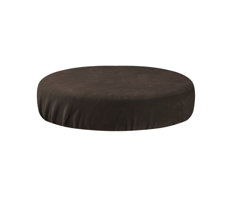 Washable cover for velvet stool