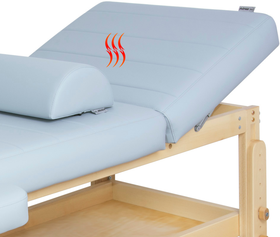 Selene Max two-zone fixed massage table with heating - Custom made in Poland