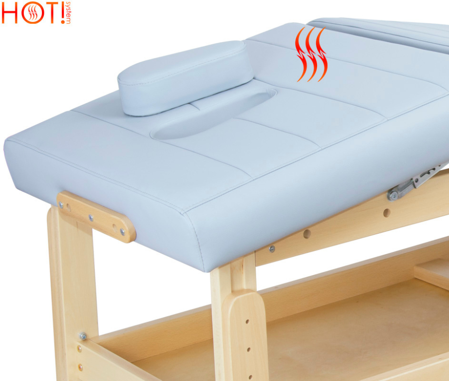 Selene Max three-zone fixed massage table with heating