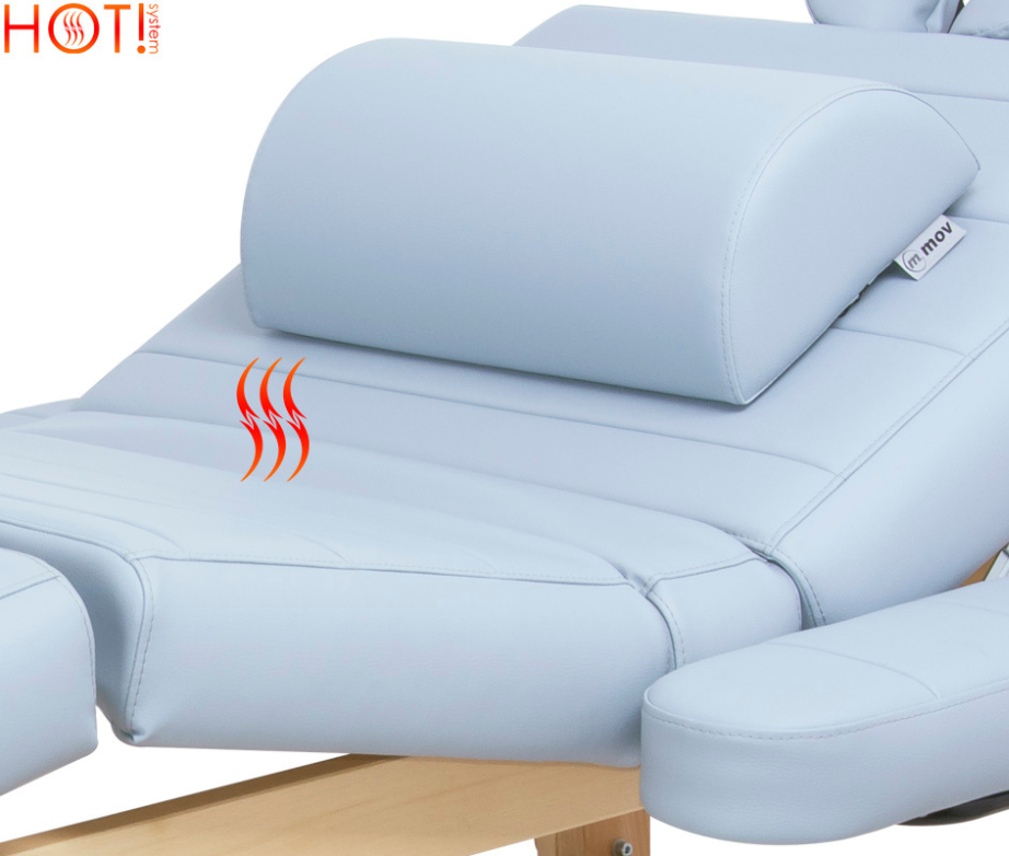 Selene Max three-zone fixed massage table with heating - Custom made in Poland