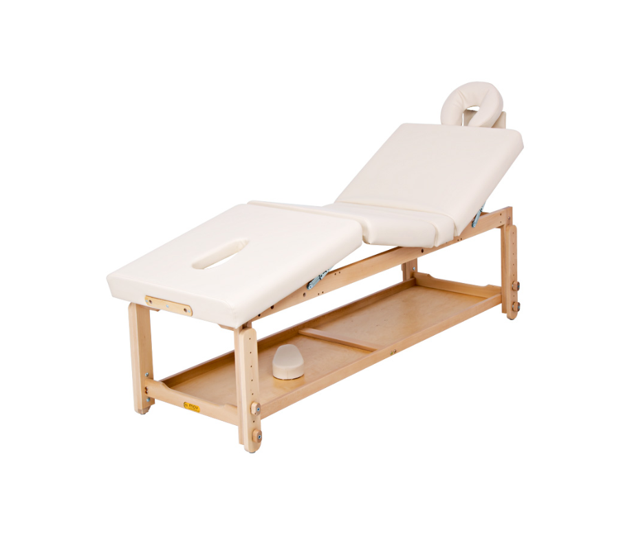 Three-zone fixed Spa massage table - Custom made in Poland