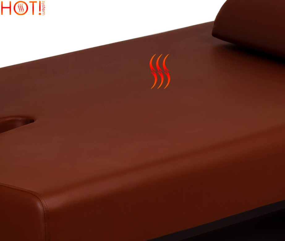 Thai Nui fixed massage table with heating - Custom made in Poland