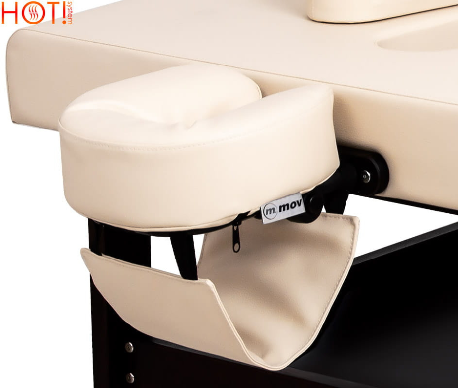Two-zone fixed Thai massage table with heating - Custom made in Poland