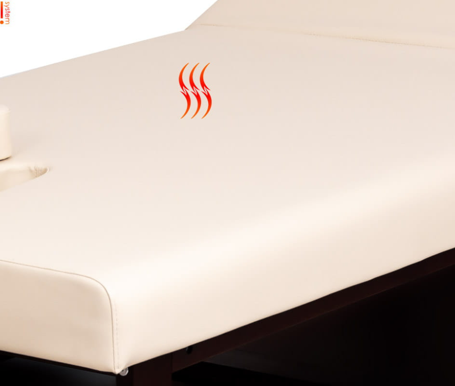 Two-zone fixed Thai massage table with heating
