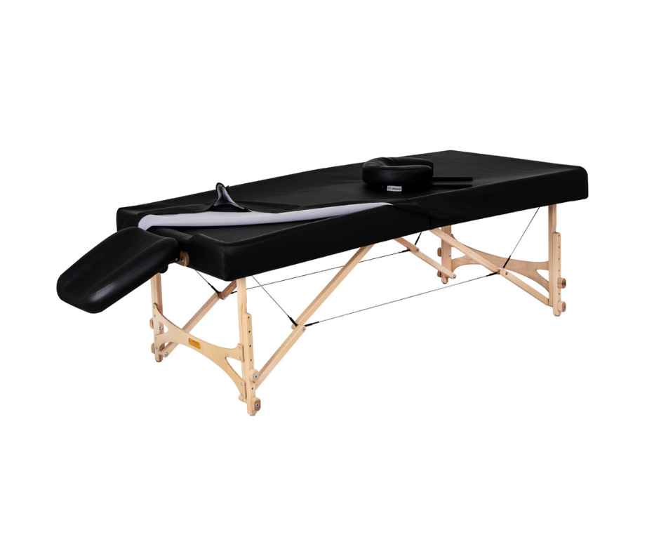 Ayurveda folding massage table with heating - Custom made in Poland 