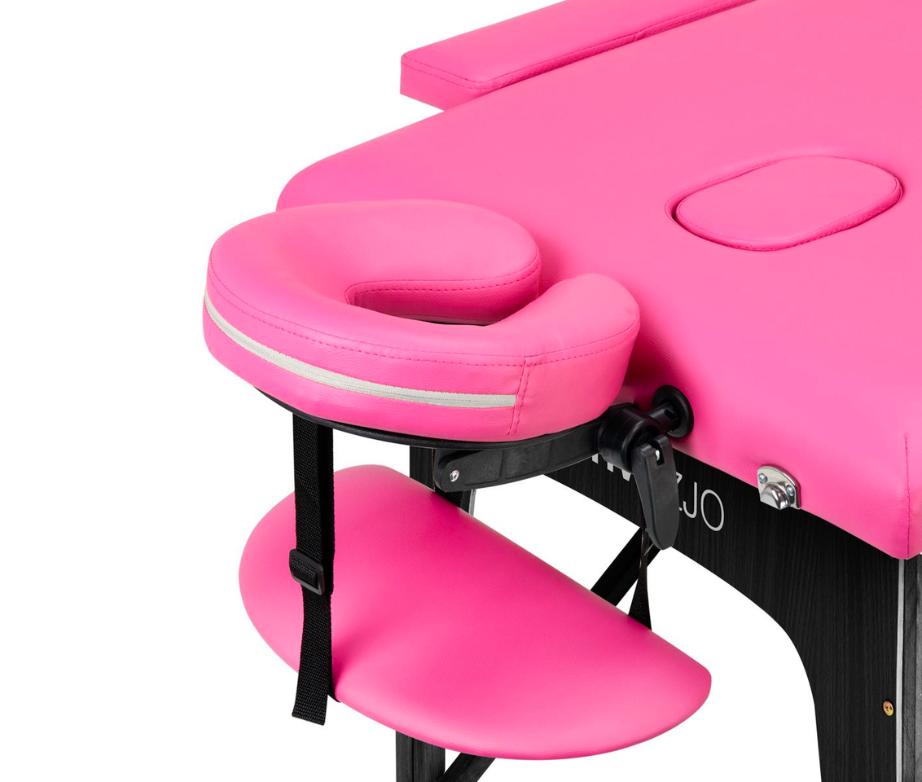 Pinky folding wooden massage table