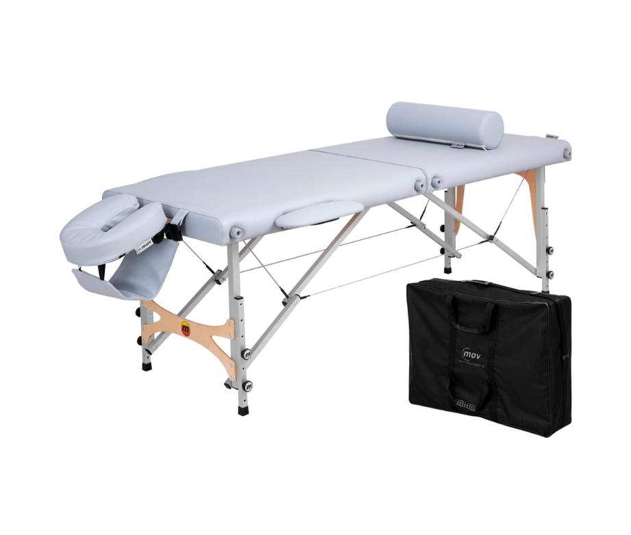 Premium aluminum folding massage table - Custom made in Poland 