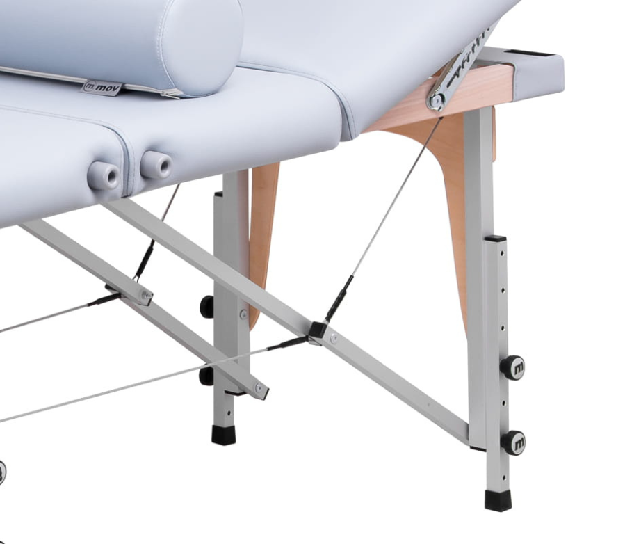 Reflex Ultra aluminum folding massage table - Custom made in Poland 