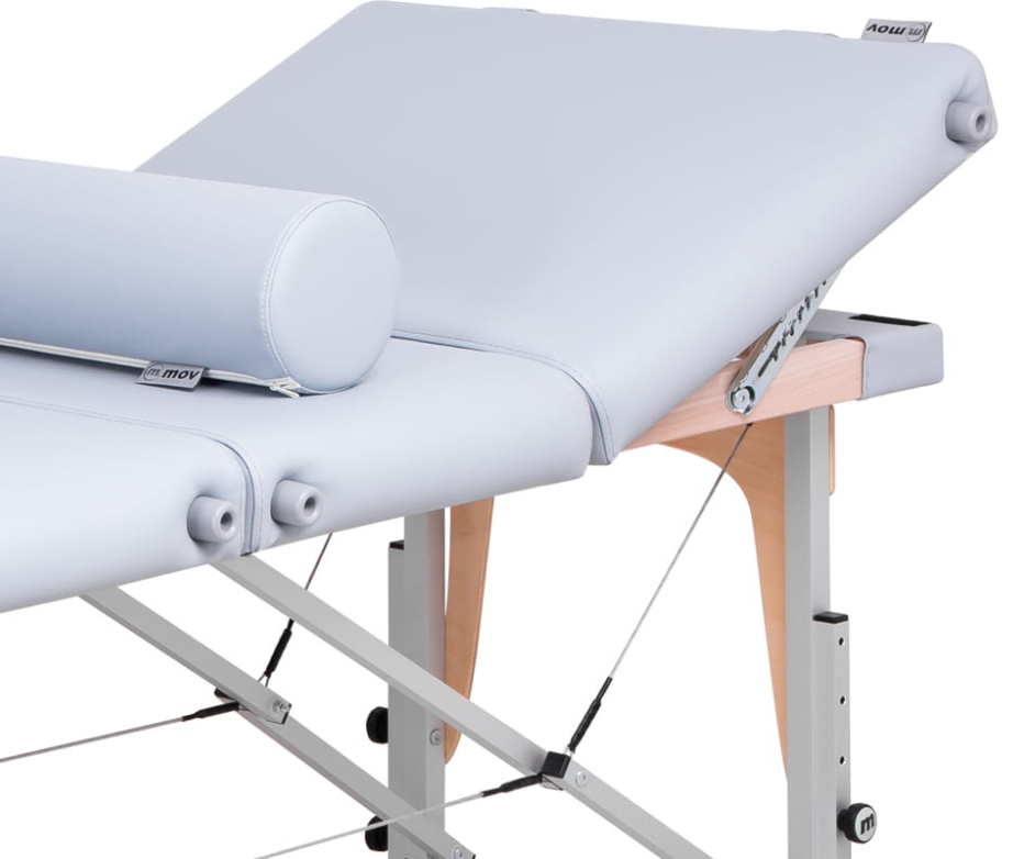 Reflex aluminum folding massage table - Custom made in Poland 