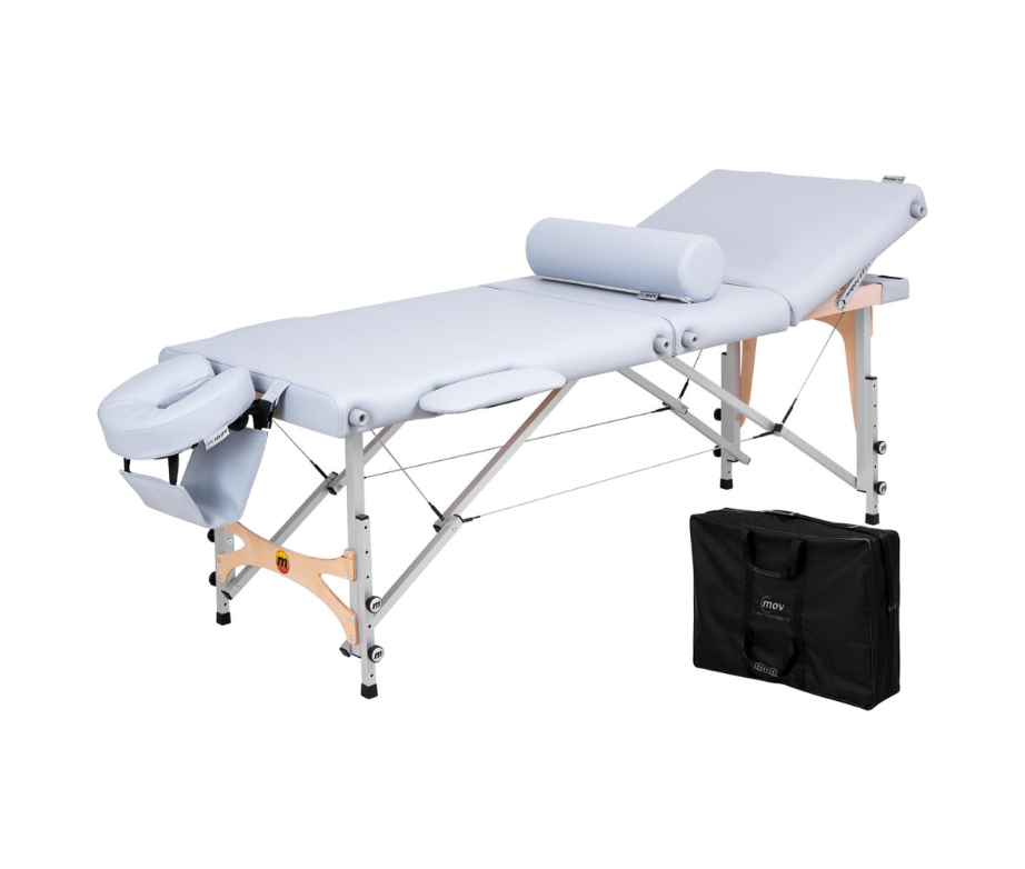 Reflex aluminum folding massage table - Custom made in Poland 