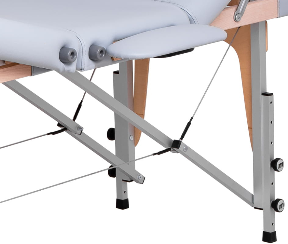 Cosmo aluminum multi-zone folding massage table - Custom made in Poland 