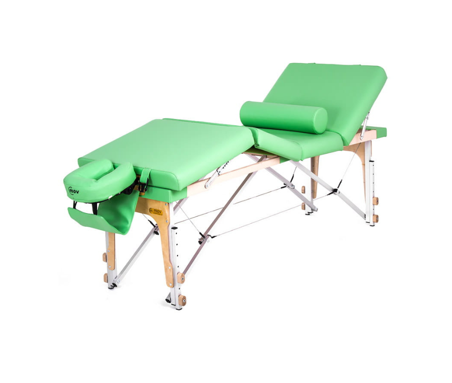 Table de massage pliante multizones Manual alu - Fabriquée sur mesure en Pologne